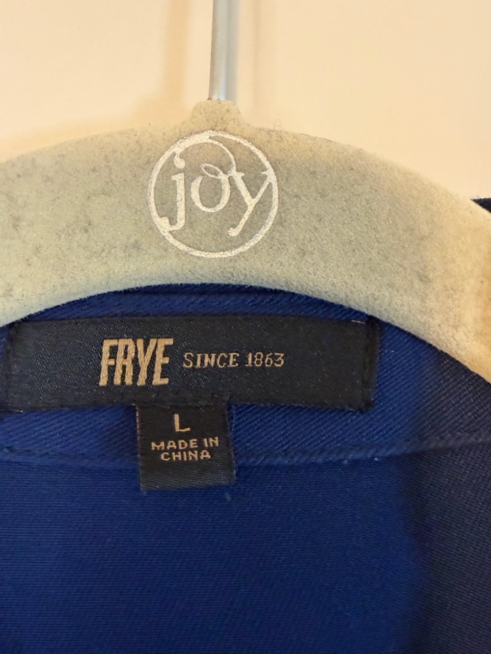 Frye Navy Drawstring Collared Jumpsuit - Picture 7 of 9